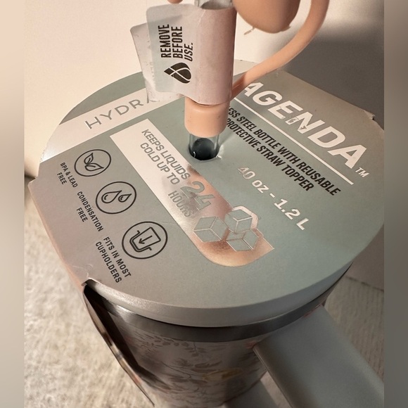 Capri Floral Insulated Tumbler - Pink and Green💚💞 - Picture 3 of 3